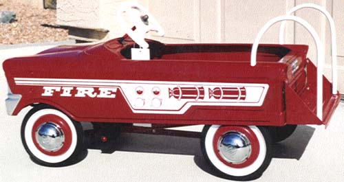 Details about   RARE  Murray Dip Side Car Boat Trailer Matching Set Vintage Pedal Car 